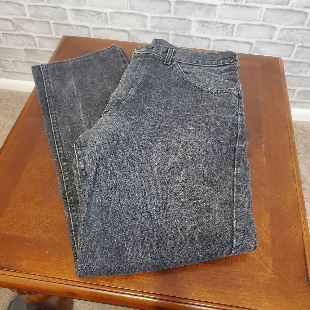 Vintage L.L. Bean Washed Black Jeans